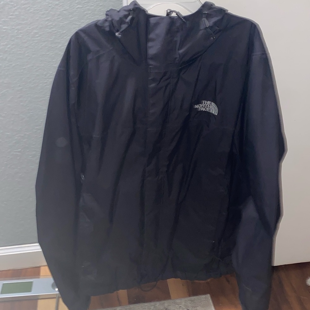 BLACK NORTH FACE WINDBREAKER